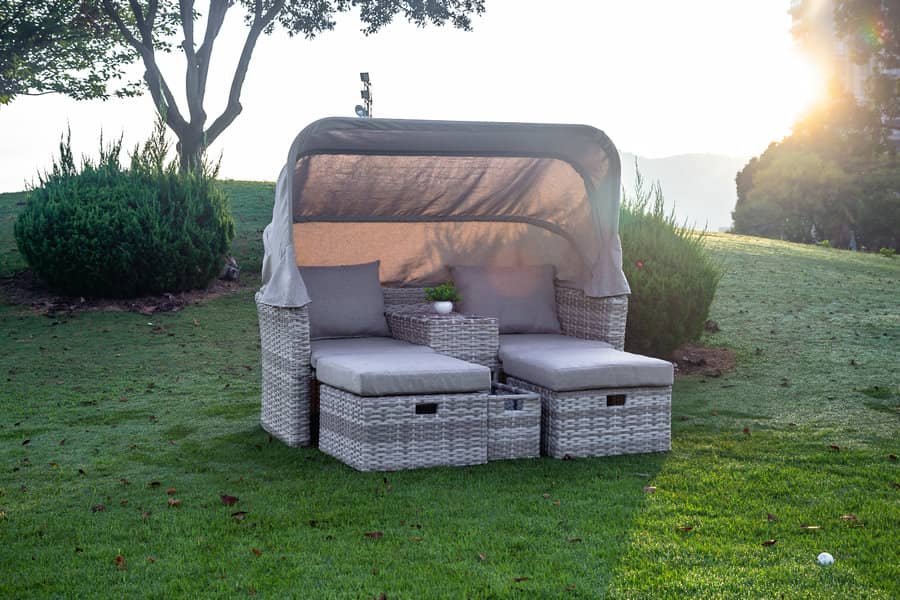 Set Sofa Teman Kanopi